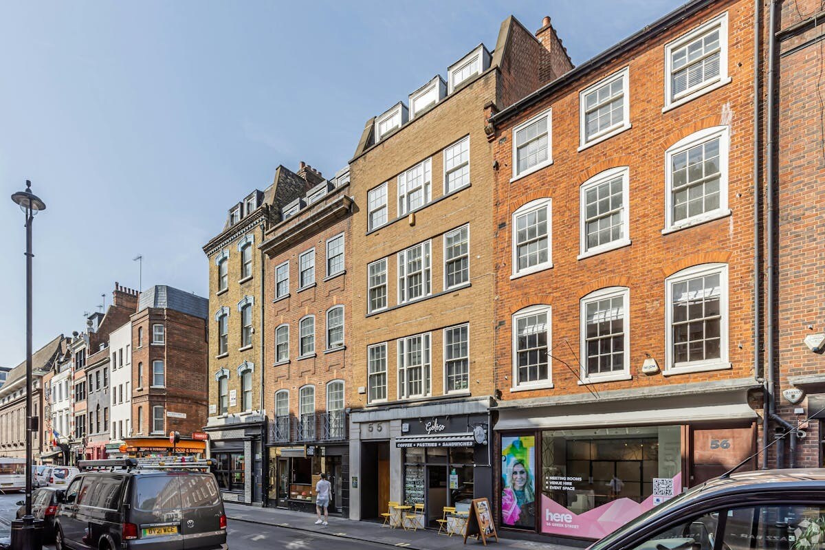 55 Greek St, Londres à louer Photo de l’immeuble– Image 1 sur 6