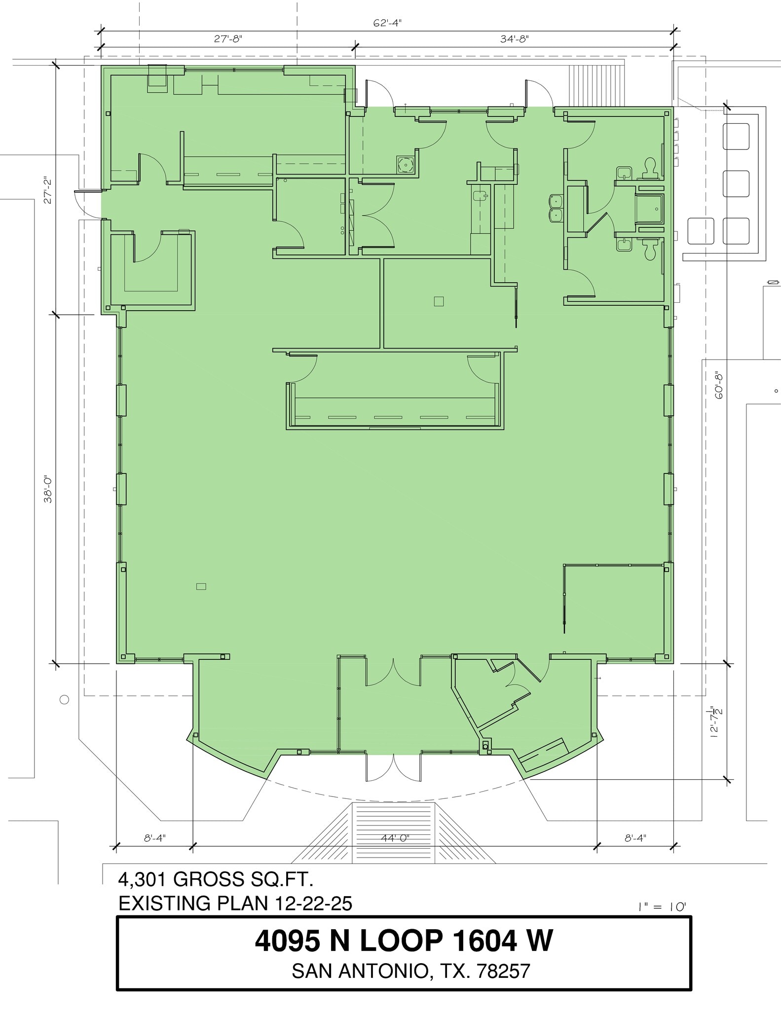 4095 N Loop 1604 Fwy, San Antonio, TX à louer Plan de site– Image 1 sur 1