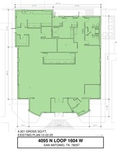 4095 N Loop 1604 Fwy, San Antonio, TX à louer Plan de site– Image 1 sur 1