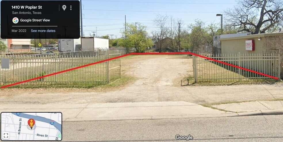 1410 Poplar st, San Antonio, TX à louer - Photo de l’immeuble – Image 3 sur 4