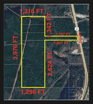 Plus de détails pour 0 Highway 43 N., Axis, AL - Terrain à vendre