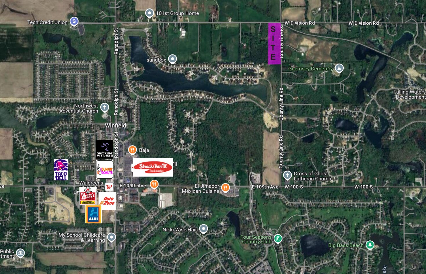 10111 County Line Rd, Crown Point, IN à vendre Aérien– Image 1 sur 2