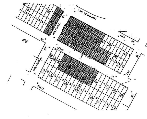 619 Celis St, San Fernando, CA à vendre - Plan cadastral – Image 2 sur 2