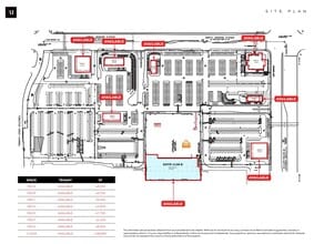 415-761 Parkway Plaza, El Cajon, CA à louer Plan de site– Image 1 sur 1