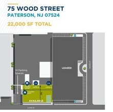 75 Wood St, Paterson, NJ à louer Plan d’étage– Image 1 sur 1