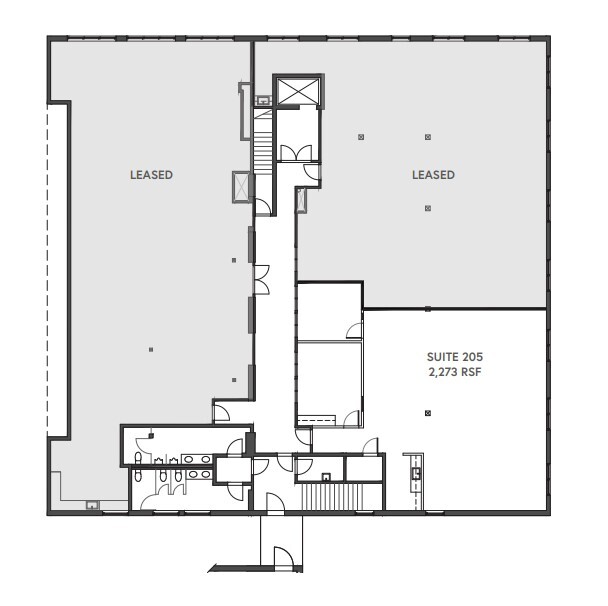 24-32 NW 2nd Ave, Portland, OR à louer Plan d’étage– Image 1 sur 1