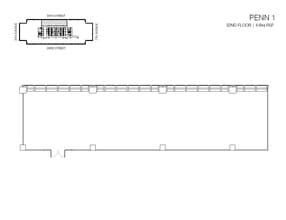 PENN 1, New York, NY à louer Plan d’étage– Image 2 sur 3