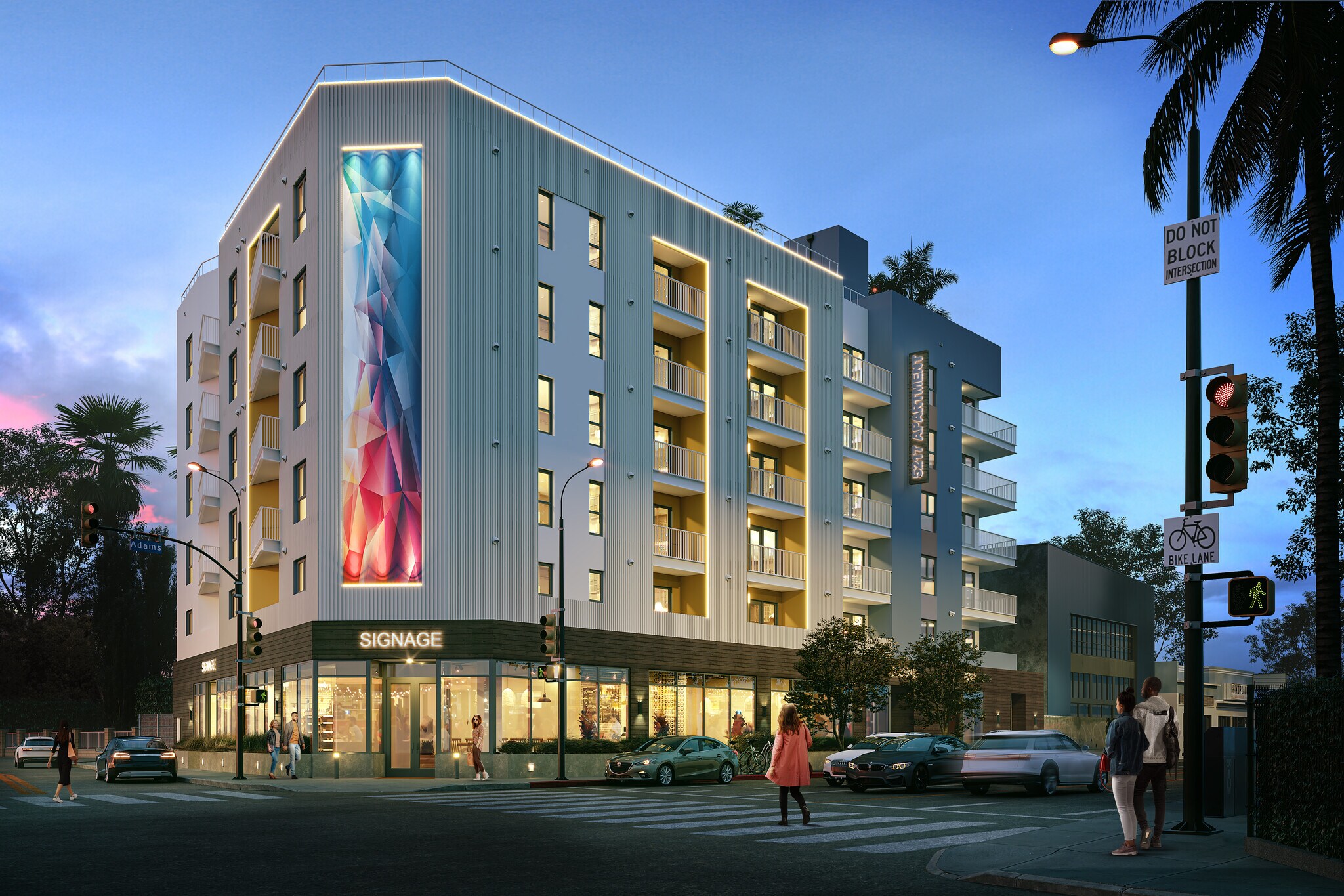 5217 W Adams Blvd, Los Angeles, CA à louer Photo de l’immeuble– Image 1 sur 4