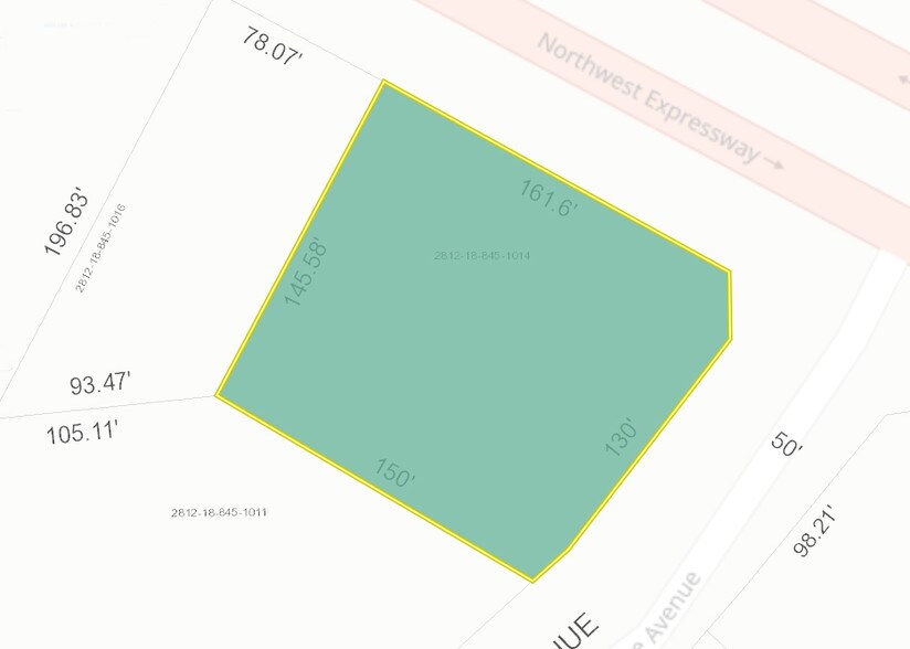 5800 NW Expressway, Oklahoma City, OK à vendre - Plan cadastral – Image 3 sur 6