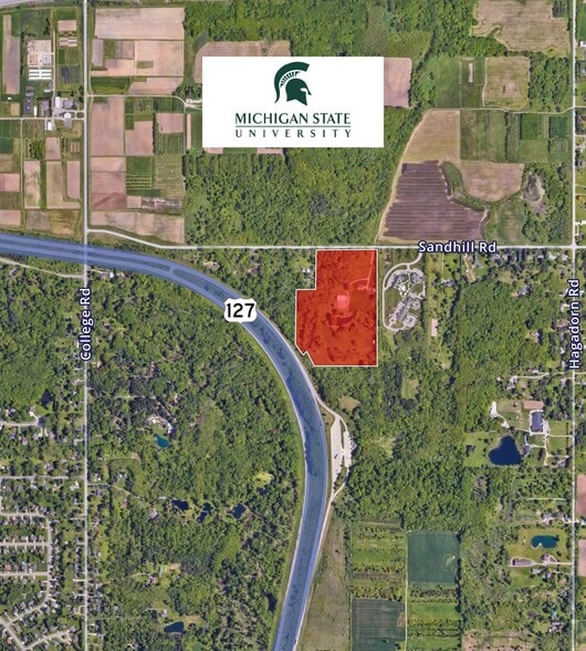 3215 Sandhill Rd, Mason, MI à vendre - Photo principale – Image 1 sur 4