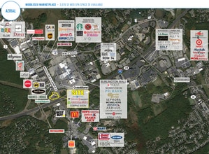 90-92 Middlesex Tpke, Burlington, MA - Vue aérienne  vue de carte - Image1