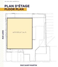 260 Rue Lord, Napierville, QC à vendre Plan d’étage– Image 1 sur 1
