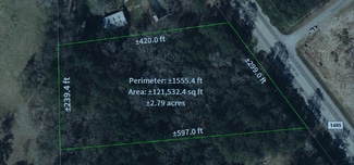 Plus de détails pour NWC FM 1485 & Pinebrook dr, New Caney, TX - Terrain à vendre
