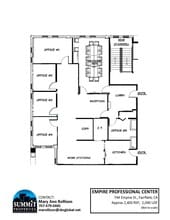 744 Empire St, Fairfield, CA à louer Plan d’étage– Image 2 sur 2