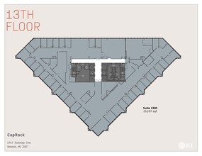 6903 Rockledge Dr, Bethesda, MD à louer Plan d’étage– Image 1 sur 1