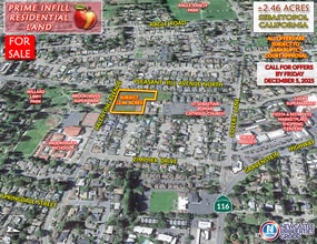 7983 Covert Lane, Sebastopol, CA - Vue aérienne  vue de carte