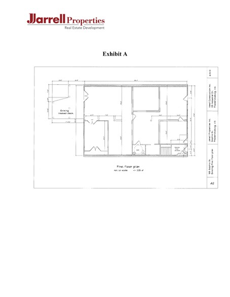 915 Sophia St, Fredericksburg, VA à louer - Plan de site – Image 3 sur 3