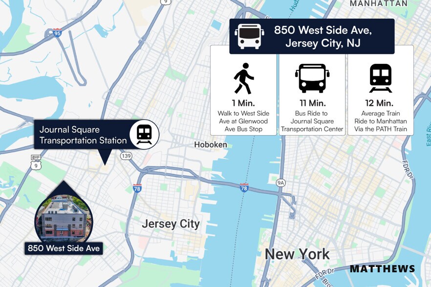 850 West Side Ave, Jersey City, NJ à vendre - Photo de l’immeuble – Image 3 sur 3
