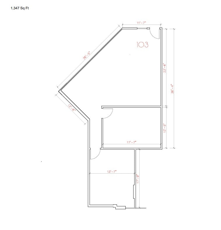 1845 Precinct Line Rd, Hurst, TX à louer Plan d’étage– Image 1 sur 1