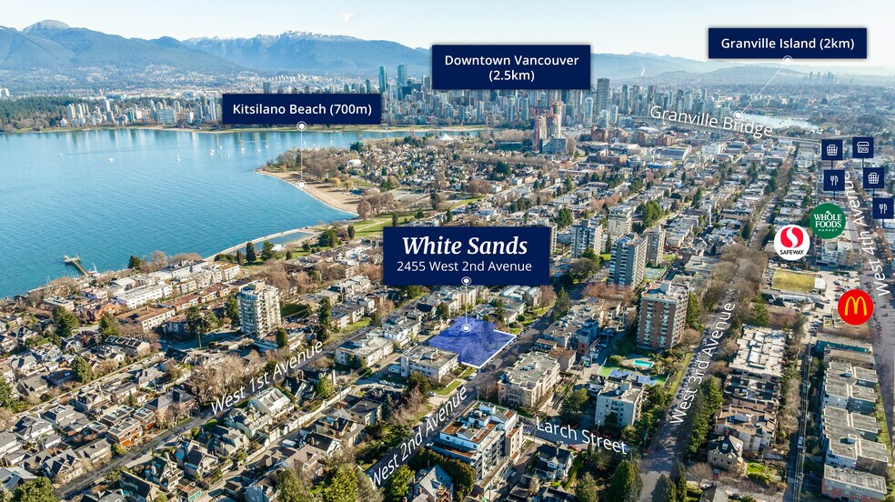 2455 W 2nd Ave, Vancouver, BC à vendre - Photo de l’immeuble – Image 3 sur 6