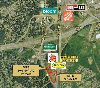 Plus de détails pour S Pleasantburg Dr, Greenville, SC - Terrain à vendre