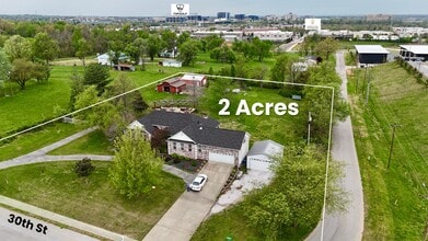 2120 S 30th St, Rogers, AR - Vue aérienne vue de carte