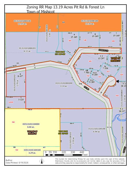 Lot 1 & 2 Pit Rd, Mishicot, WI à vendre - Autre – Image 2 sur 2