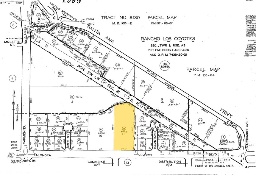 13553-13563 Alondra Blvd, Santa Fe Springs, CA à louer - Plan cadastral – Image 2 sur 7