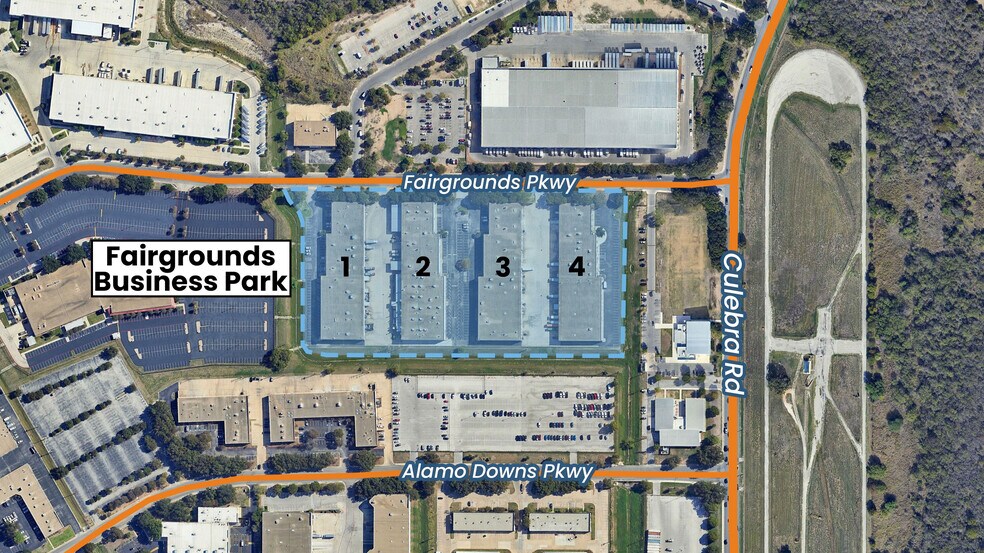 6900-6948 Fairgrounds Pky, San Antonio, TX à louer - Aérien – Image 3 sur 3