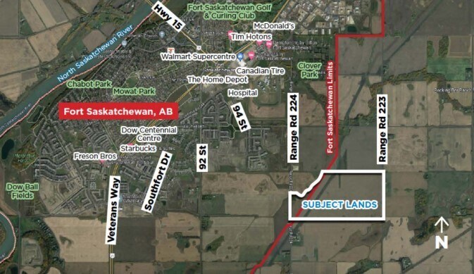 Range Road 224, Fort Saskatchewan, AB à vendre Photo principale– Image 1 sur 2