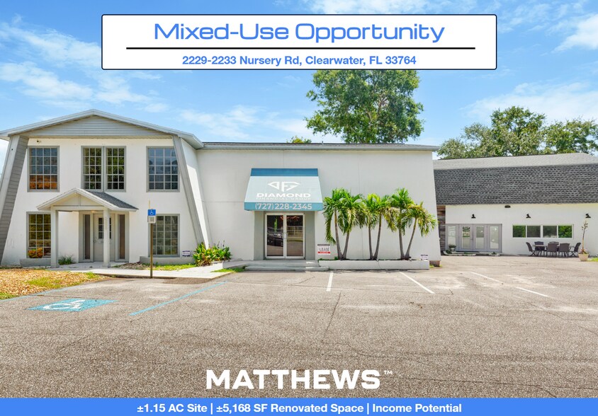 2229-2233 Nursery Rd, Clearwater, FL à vendre - Photo de l’immeuble – Image 1 sur 12