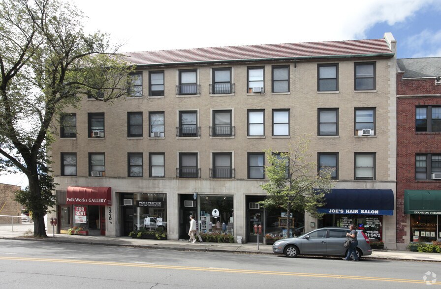 1310-1315 Chicago Ave, Evanston, IL à louer - Photo de l’immeuble – Image 2 sur 9