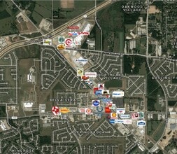 6535 FM 2920, Spring, TX - VUE AÉRIENNE  vue de carte