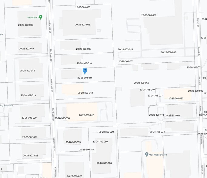 1788 Northwood Dr, Troy, MI à louer - Plan cadastral – Image 2 sur 2
