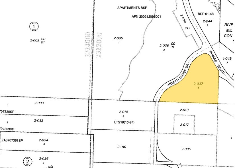 Dumas Rd, Mill Creek, WA à vendre - Plan cadastral – Image 2 sur 4
