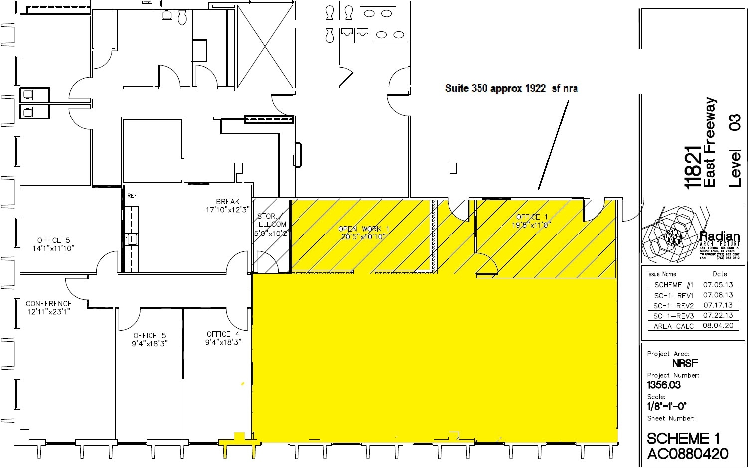 11821 E I-10 Fwy, Houston, TX à louer Plan d’étage– Image 1 sur 1