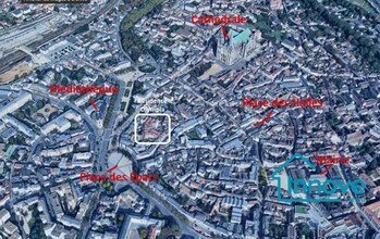 Chartres - Vue aérienne  vue de carte