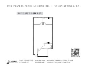 6190 Powers Ferry Landing Rd, Atlanta, GA à louer Plan d’étage– Image 1 sur 1