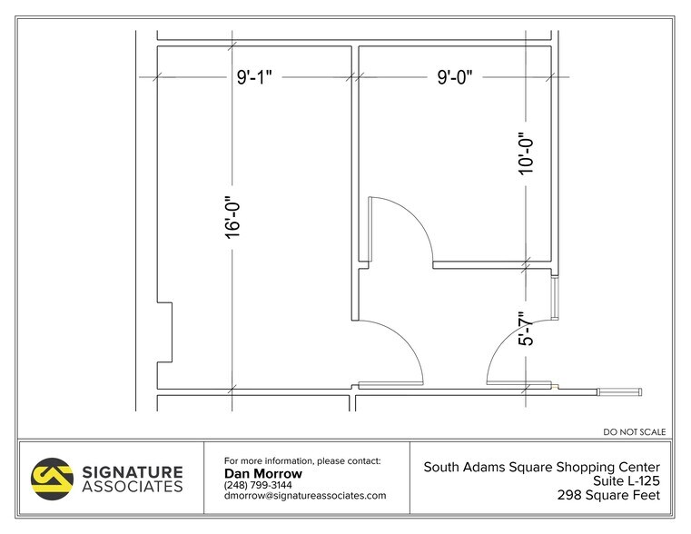 725 S Adams Rd, Birmingham, MI à louer - Plan d’étage – Image 3 sur 35