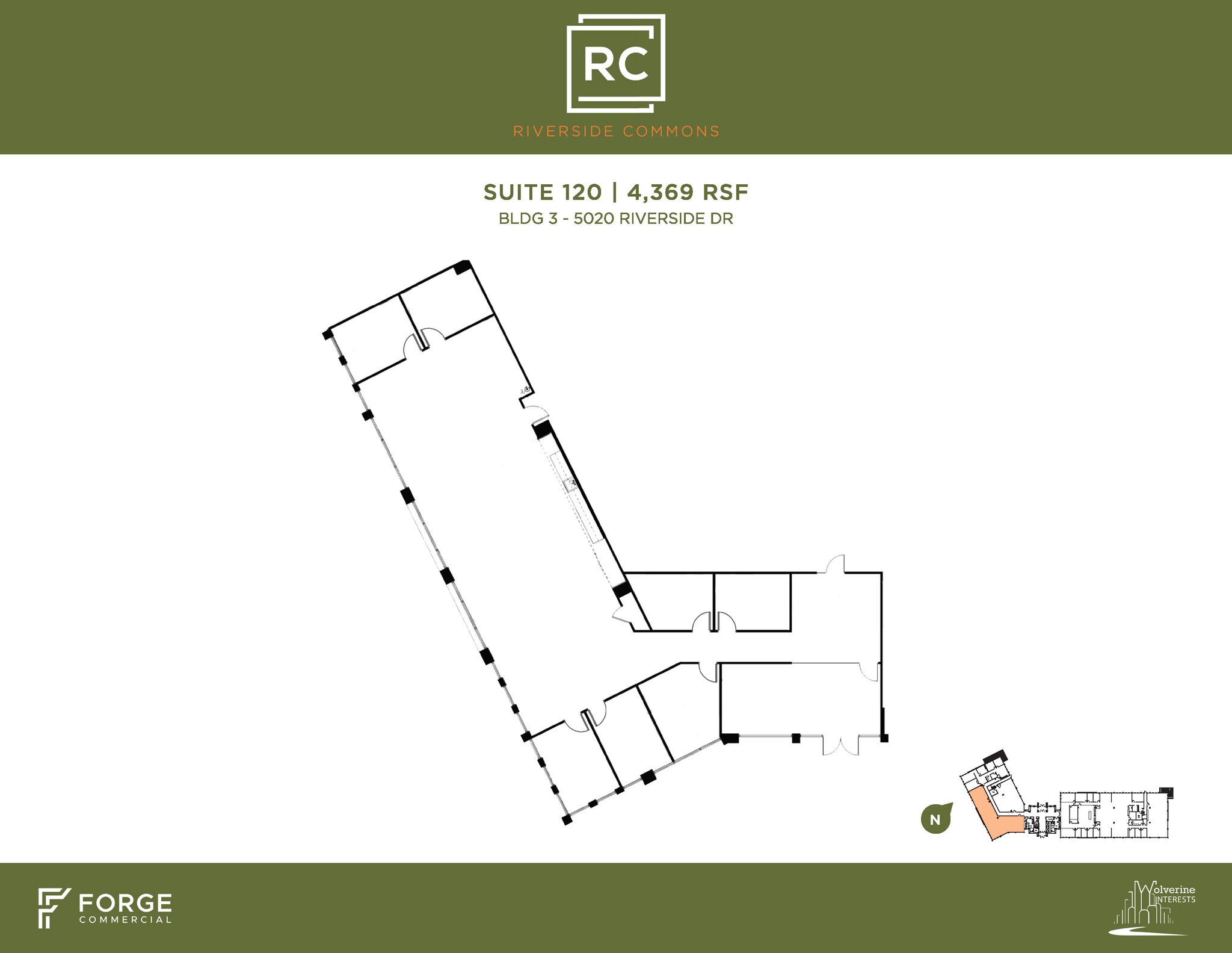 5020 Riverside, Irving, TX à louer Plan d’étage– Image 1 sur 5