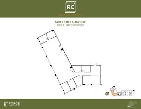 5020 Riverside, Irving, TX à louer Plan d’étage– Image 1 sur 5