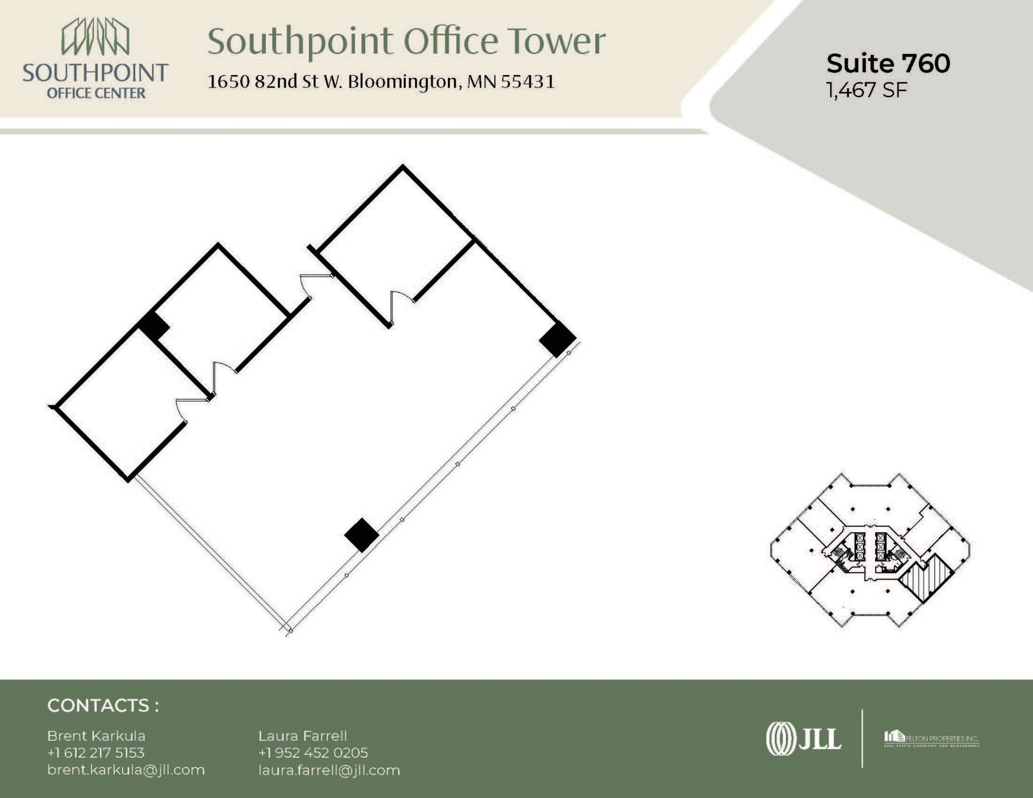 1650 82nd St W, Bloomington, MN à louer Plan d’étage– Image 1 sur 1