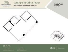 1650 82nd St W, Bloomington, MN à louer Plan d’étage– Image 1 sur 1