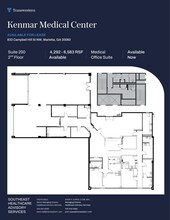 833 Campbell Hill St NW, Marietta, GA à louer Plan d’étage– Image 1 sur 1