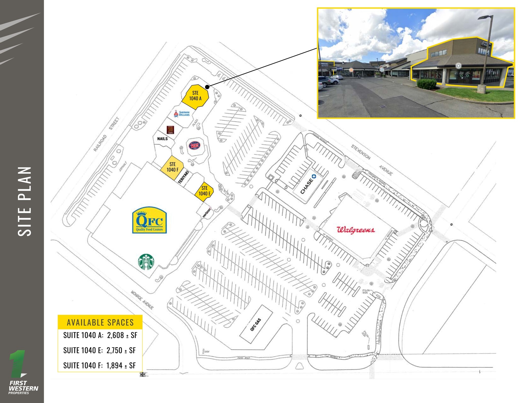1009 Monroe Ave, Enumclaw, WA à louer Plan de site– Image 1 sur 1