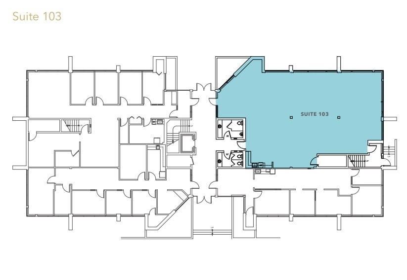 2320 130th Ave NE, Bellevue, WA à louer Plan d’étage– Image 1 sur 2