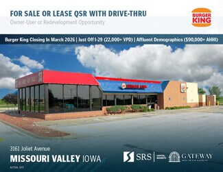 Plus de détails pour 3161 Joliet Ave, Missouri Valley, IA - Local commercial à vendre