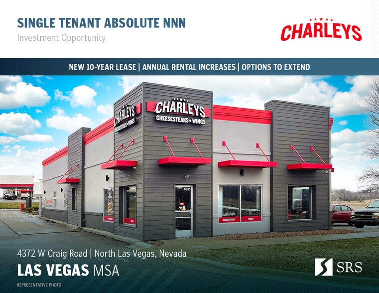 4372 W Craig Rd, North Las Vegas, NV à vendre - Photo de l’immeuble – Image 1 sur 8
