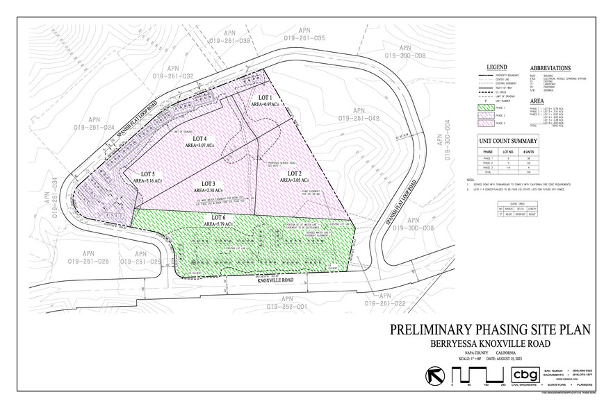 4370 Berryessa Knoxville Rd, Napa, CA à vendre - Plan de site – Image 2 sur 8
