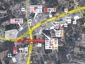 2950 S John Redditt Dr, Lufkin, TX - Vue aérienne vue de carte - Image1